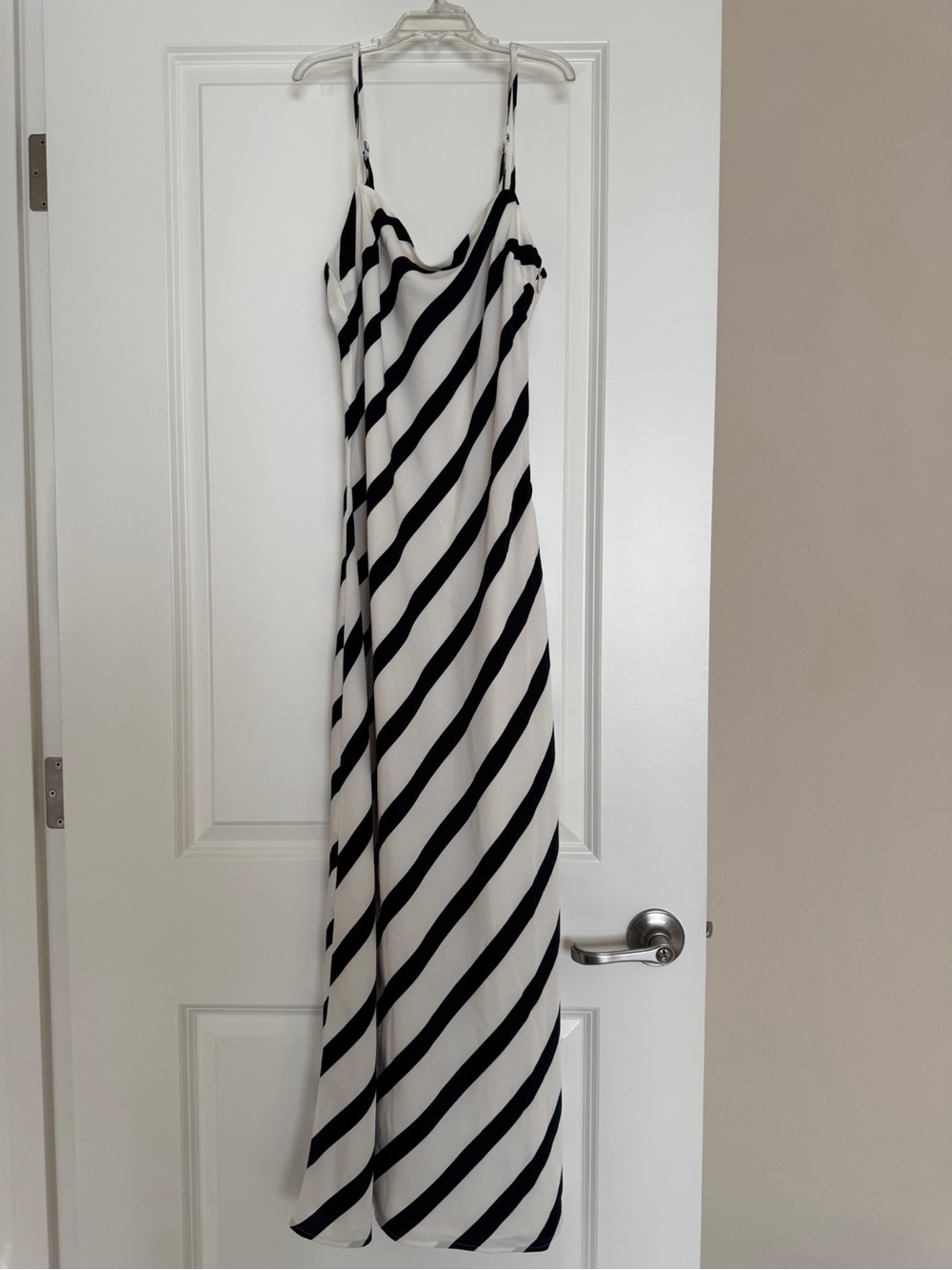 Black and White Stripe Dress - Women